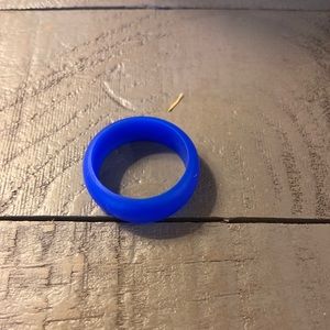 Blue Silicone Ring